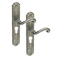 Ручки на планке TUPAI Carla 704-55 античное серебро